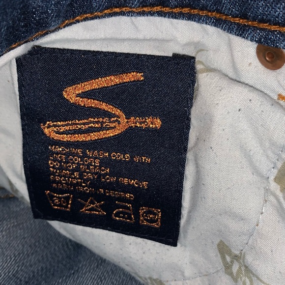 Seven 7 Jeans Slim Size 29 Dark Wash - Picture 5 of 10